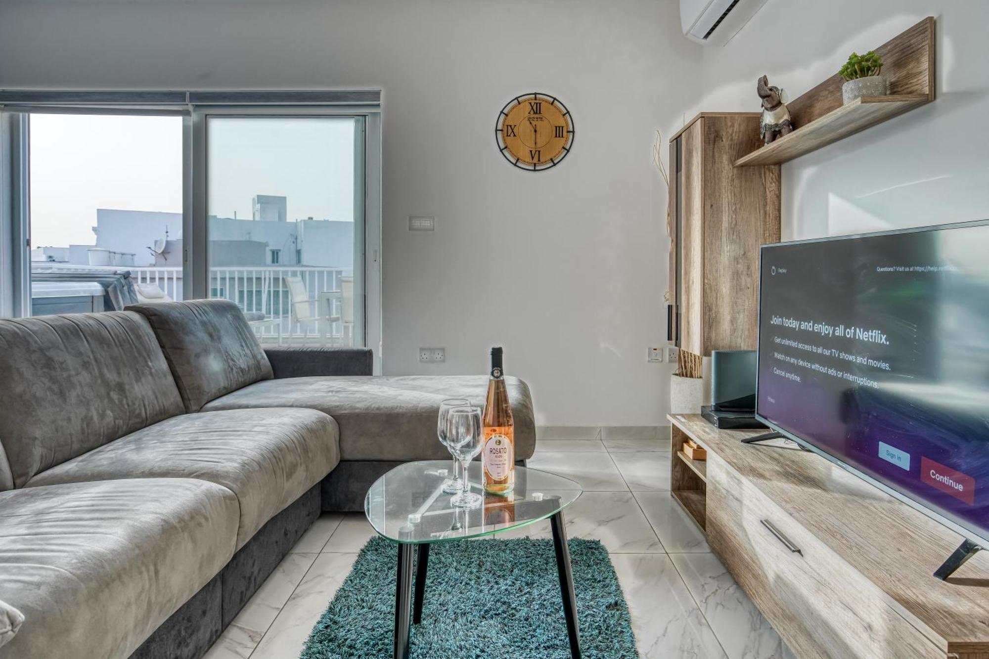 圣保罗湾城Poseidon Court Penthouse Superior公寓 外观 照片