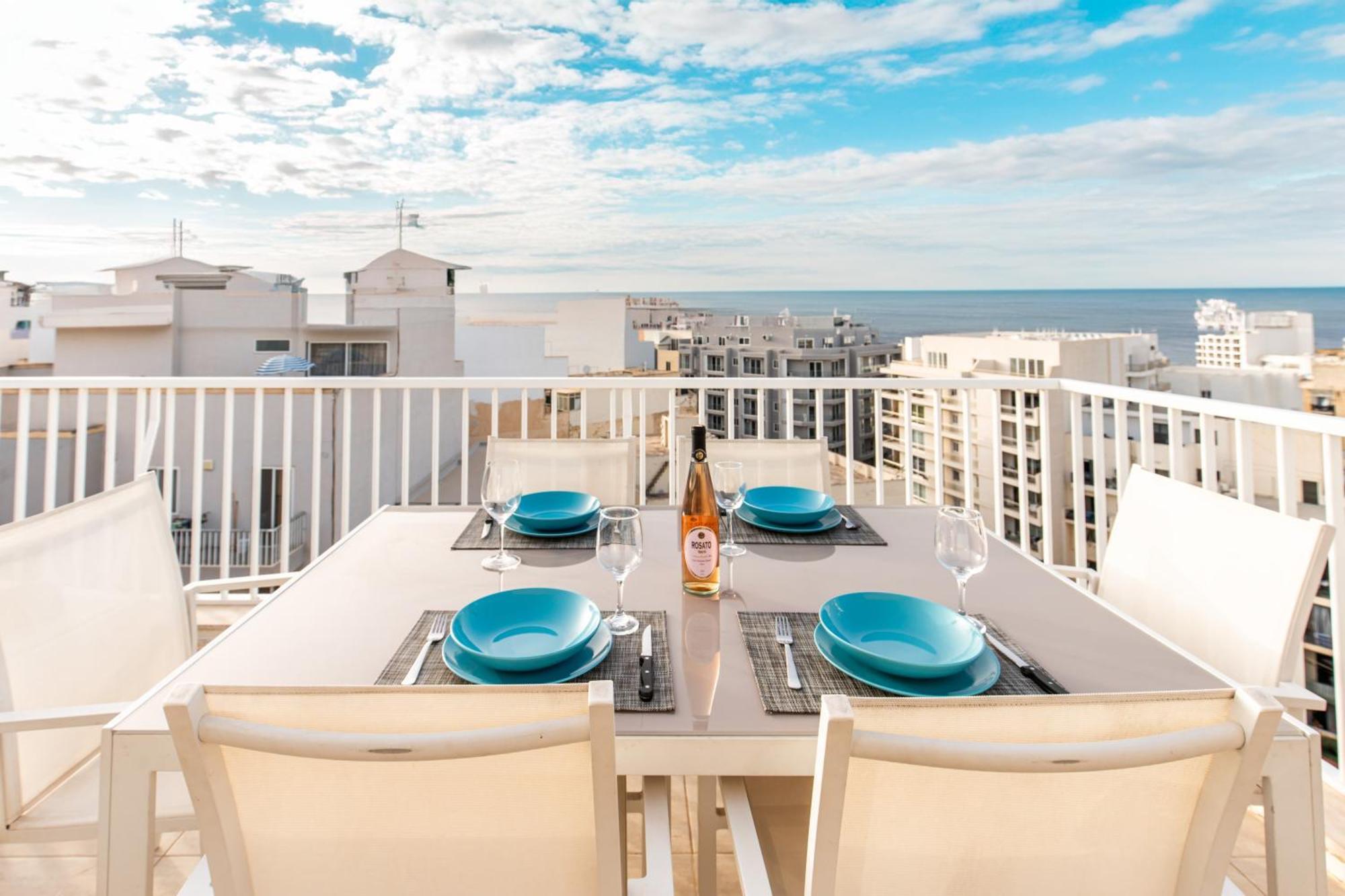 圣保罗湾城Poseidon Court Penthouse Superior公寓 外观 照片