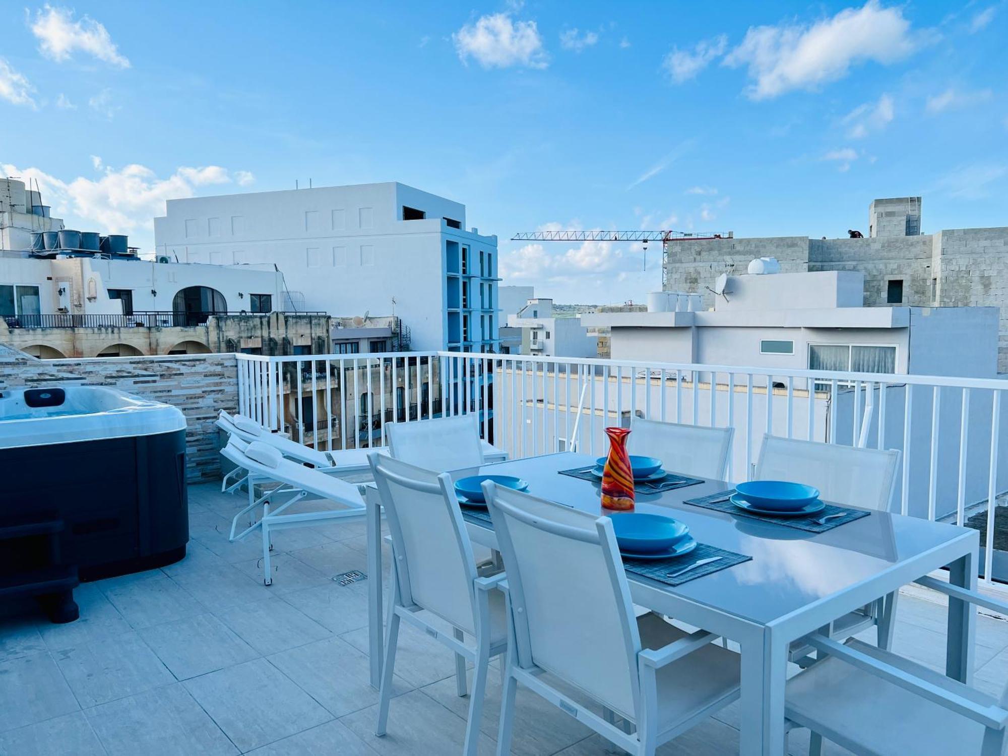 圣保罗湾城Poseidon Court Penthouse Superior公寓 外观 照片