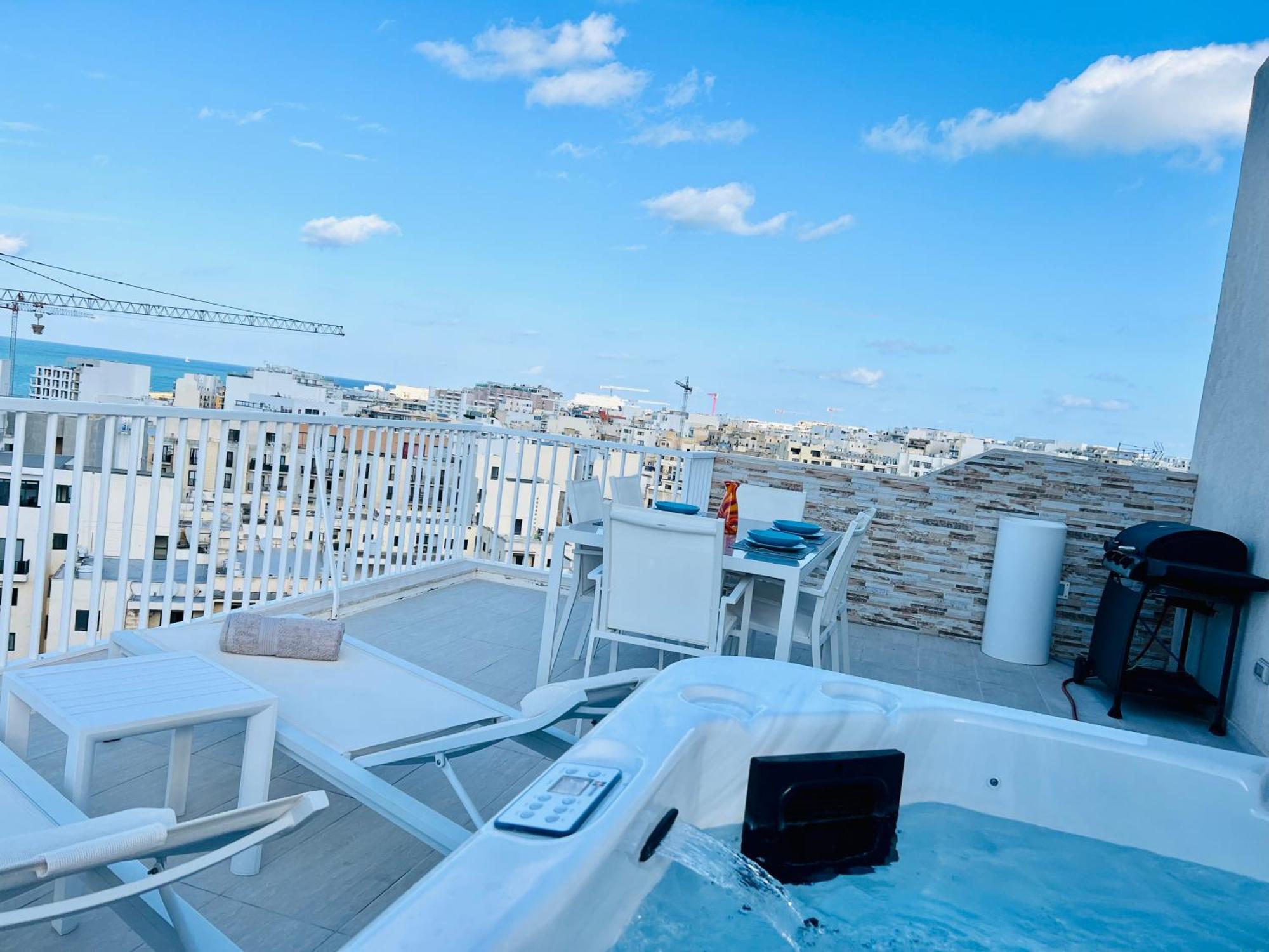 圣保罗湾城Poseidon Court Penthouse Superior公寓 外观 照片